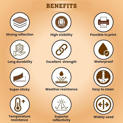 شريط عاكس ، فيلم عاكس ، شريط عاكس ، شريط تحذير للسلامة ، مقاوم للماء ، فيلم عاكس ، مصنوع من 3 أمتار 680E (5 مم × 10 متر أسود) in Saudi Arabia