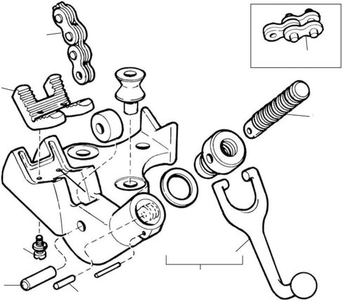 Ridgid 41155 استبدال سلسلة سلسلة in Saudi Arabia