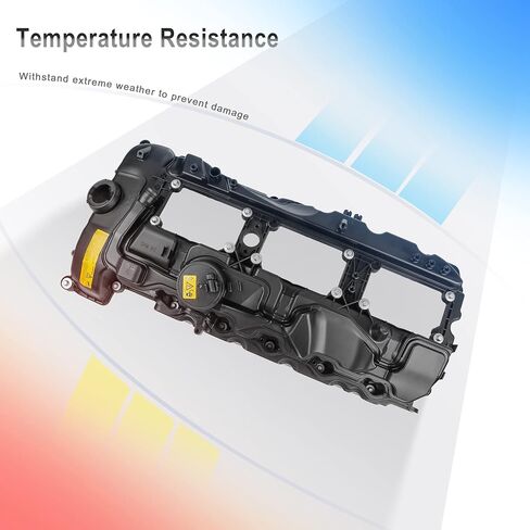 MOSTPLUS 11127552281 Engine Valve Cover Compatible with BMW N52 E70 E82 E90 E91 Z4 X3 X5 128i 328i 528i in Saudi Arabia