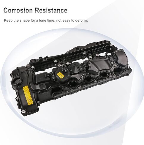 MOSTPLUS 11127552281 Engine Valve Cover Compatible with BMW N52 E70 E82 E90 E91 Z4 X3 X5 128i 328i 528i in Saudi Arabia