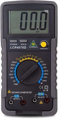 Current Signal Generator Digital Multimeter Meter Capacitance Tester Inductance Tester Resistance Meter, Black Red in Saudi Arabia