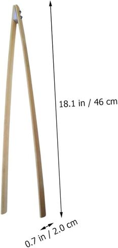 Cabilock Bamboo Trash Clamp 4pcs Pickup Sticks Design Orgonomic Design لإزالة القمامة بسهولة in Saudi Arabia
