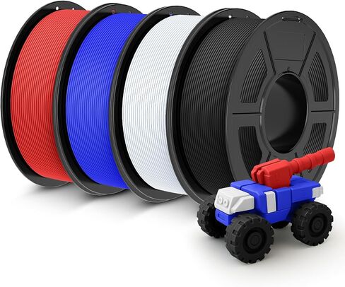 خيوط Jayo Rapid Matte Petg 1.75mm أسود 1.1 كجم ، وسرعة عالية 30-600 مم/ثانية ثلاثية ثلاثية ، ومقاومة عالية الصلابة ومقاومة تأثير ، 1.1 كجم (2.4 رطل) in Saudi Arabia