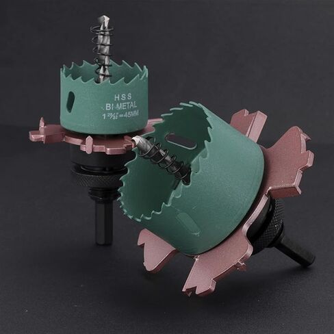 حفرة قاطع القاطع بتات بقعة بقعة فتحة فتحة فتحة لحفر حفر الحفر خرسانة البلاط السيراميك الحفر البناء 1pcs (اللون: 65x105x3mm) in Kuwait