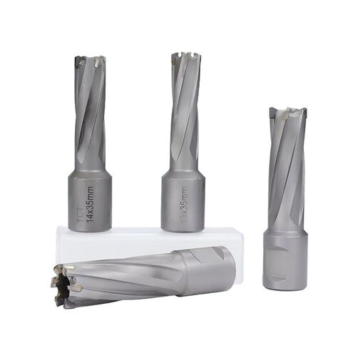 حفر حلقي شانك شانك جوفاء جوفاء لتثبيت ثقب كربيد المعادن حفر قاطع القاطع 1pcs (اللون: 17 × 35 ملم) in Kuwait