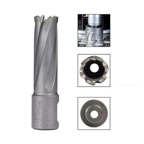 حفر حلقي شانك شانك جوفاء جوفاء لتثبيت ثقب كربيد المعادن حفر قاطع القاطع 1pcs (اللون: 17 × 35 ملم) in Kuwait