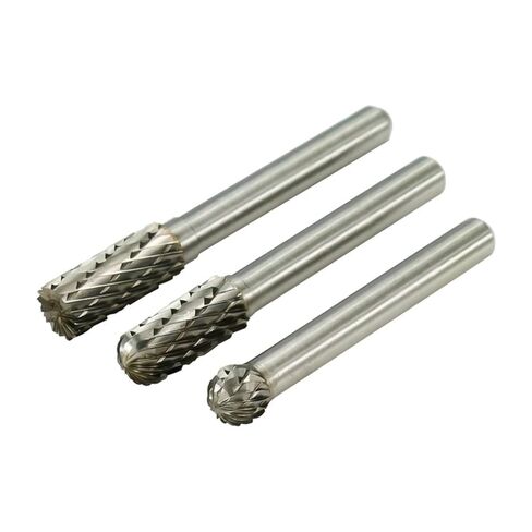 مجموعة ملفات دوارة مجموعة 6 مم شانك كربيد burrs النوع A C D F G قطع مزدوج قطع دوار لأدوات اليد الخشبية المعدنية 1pcs (اللون: نوع) in Kuwait