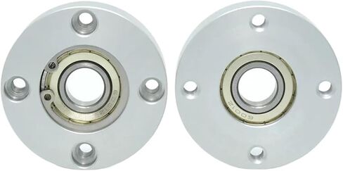 1pcs Aluminum Round Housing Single Bearings with Housings Bearing seat Assembly Direct Mount Unbuckled Ring Diameter 3mm-(6804ZZ-T12-D20) in Saudi Arabia