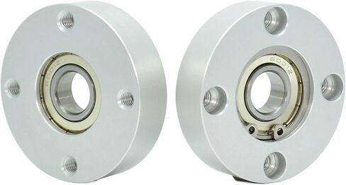 1pcs Aluminum Round Housing Single Bearings with Housings Bearing seat Assembly Direct Mount Unbuckled Ring Diameter 3mm-(6804ZZ-T12-D20) in Saudi Arabia