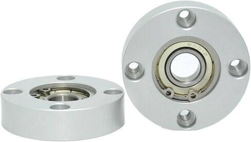 1pcs Aluminum Round Housing Single Bearings with Housings Bearing seat Assembly Direct Mount Unbuckled Ring Diameter 3mm-(6804ZZ-T12-D20) in Saudi Arabia