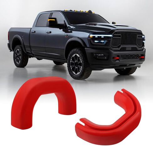 Front Tow Hooks Covers for RAM 2500/3500 2019-2025, Hitch Cover Customized Car Tow Hooks Compatible with RAM 2500/3500 Accessories 2019-2025 (Blue) in Kuwait