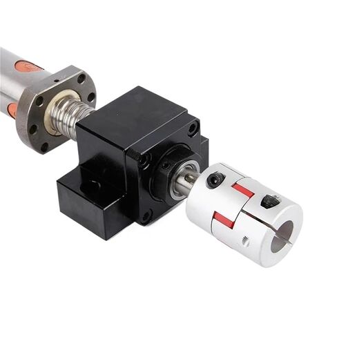 Linear Motion Ball Screw Precision Part 300-1000mm 2pcs HGR20 Linear Guide + 4pcs HGW20CC Slider + SFU2010 Ball Screw Kit +Motor Base(500mm) in Kuwait