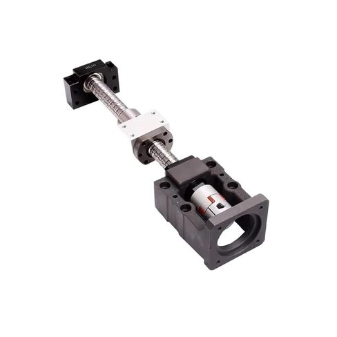 جزء الدقة الكرة الخطية الجزء الدقيق SFU2510 Ball Screw DIA 25MM KIT 200-1000MM C7 لأجزاء المسمار مع الجوز المفرد +HM20-80 +BF20 +DSG25H +COUPLER (850mm) in Kuwait
