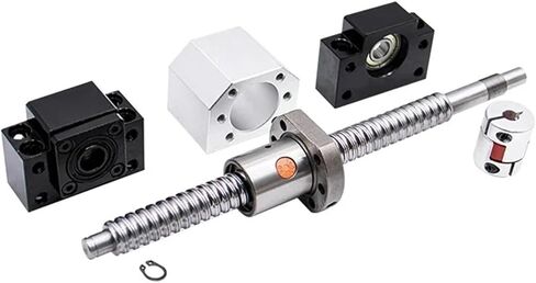 Linear Motion Ball Screw Precision Part 1 Set SFU1610 Ball Screw +4Pcs HGH20CA + Ball Screw 2Pcs HGR20+XB+DSG L300-1000mm for Part(400mm) in Saudi Arabia