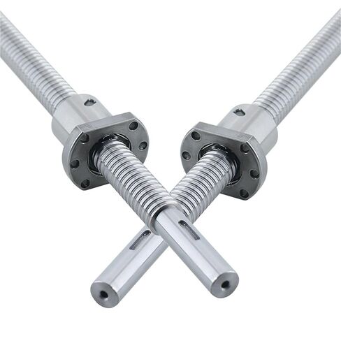 Linear Motion Ball Screw Precision Part 300-1000mm SFU3232 C3 Level Ground Ball Screw R32 Lead 32mm Ball Nut High Precision(800mm) in Kuwait