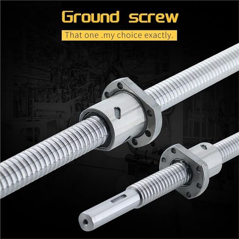 Linear Motion Ball Screw Precision Part 300-1000mm SFU3232 C3 Level Ground Ball Screw R32 Lead 32mm Ball Nut High Precision(800mm) in Kuwait