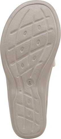 Bzees Womens Smile Slide Sandal Coral Weekend Stripe Acced 7.5 M in Saudi Arabia