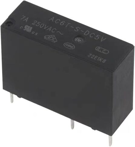 1PCS Relay AC6T-S-DC5V AC6T-S-DC12V AC6T-S-DC24V (Color : Ac6t-s-dc12v) in Saudi Arabia