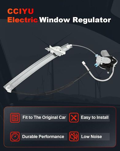 cciyu Power Window Regulator With Motor Replacement for 2007-2015 for Mazda CX-9 Front Left Driver Side in Saudi Arabia