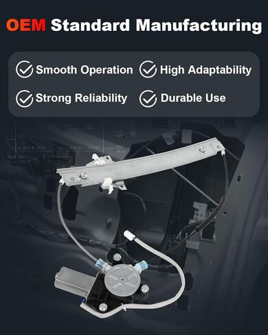 cciyu Power Window Regulator With Motor Replacement for 2007-2015 for Mazda CX-9 Front Left Driver Side in Saudi Arabia