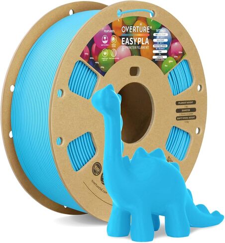 OVERTURE Easy PLA 1.75mm 3D Printer Filament, 1kg PLA Cardboard Spool (2.2lbs), Dimensional Accuracy +/- 0.02mm, Fit Most FDM Printer (Easy Pine Green) in Kuwait
