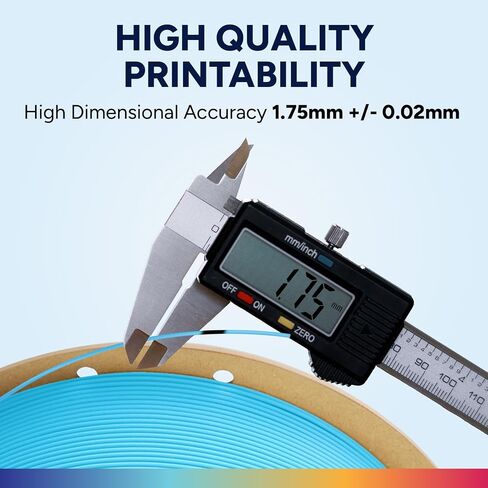 OVERTURE Easy PLA 1.75mm 3D Printer Filament, 1kg PLA Cardboard Spool (2.2lbs), Dimensional Accuracy +/- 0.02mm, Fit Most FDM Printer (Easy Pine Green) in Kuwait