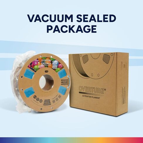 OVERTURE Easy PLA 1.75mm 3D Printer Filament, 1kg PLA Cardboard Spool (2.2lbs), Dimensional Accuracy +/- 0.02mm, Fit Most FDM Printer (Easy Pine Green) in Kuwait