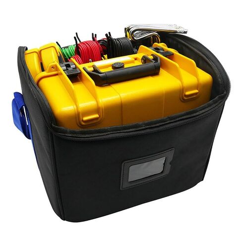 Double Clamp Earth Resistance Meter Multifunction Ground Resistance Tester Digital Soil Resistivity Tester with 0.00Ω-30.00kΩ AC Leakage Current 0.00mA-600A Soil Resistivity 0.00Ωm-9000kΩm in Saudi Arabia