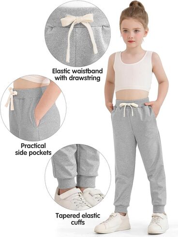 Resinta 4 Pack Toddler Girls Platepants Girls Athletic Blant in Saudi Arabia