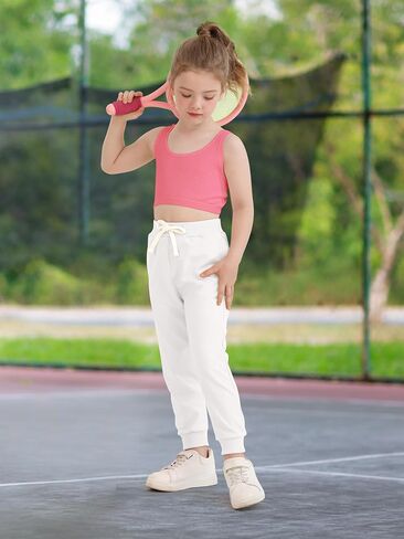 Resinta 4 Pack Toddler Girls Platepants Girls Athletic Blant in Saudi Arabia