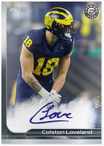 2024 Pulse Premiere Football Hobby Trading Box (4 توقيعات) in Saudi Arabia
