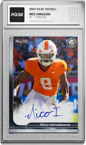 2024 Pulse Premiere Football Hobby Trading Box (4 توقيعات) in Saudi Arabia