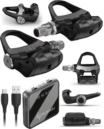 Garmin Rally RK200 دواسات عدادات الطاقة المزدوجة الاستشعار ، وديناميات ركوب الدراجات المتقدمة ، والتوازن الأيسر/الأيمن ، وتبدو متوافقة مع Keo Cleat ، وقابلة للتحويل بين الدراجات مع حزمة PowerBank القابلة للارتداء 4U in Saudi Arabia