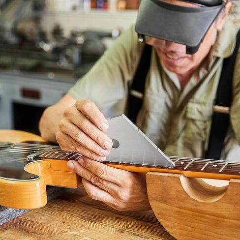 أداة Boao Fret Kisser Fret التسوية أداة Luthier Steel Steel Luthier للغيتار وباس إصلاح in Saudi Arabia