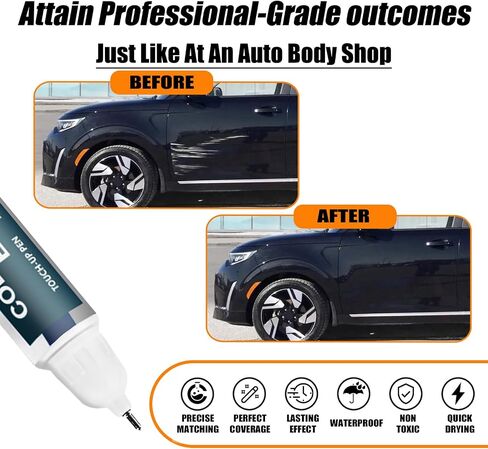 Snow White Pearl (SWP) تلمس الطلاء المتوافق مع Kia ، و Car Paint Pen Scratch Repair in Kuwait