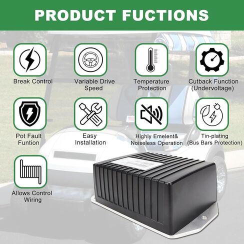 1510A-5251 1510A-5201 DC Motor Controller Controller 48V 275A متوافق مع Curtis Club Car Golf Cart Respion1510A-5250 1510-5201 1510A-5252 in Saudi Arabia