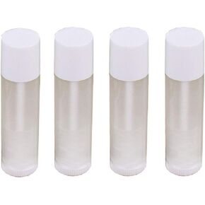 25 قطعة من عبوات أنابيب مرطب الشفاه 5 جرام، جسم شفاف مع قاعدة ملتوية وغطاء، عبوات بلاستيكية فارغة قابلة لإعادة الملء لأحمر الشفاه DIY وزجاجة أنبوب تلوين الشفاه (غطاء أسود) in Kuwait