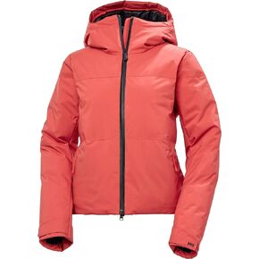 Helly-Hansen Womens Nora Short Puffy Jacket, 101 Poppy Red, Medium