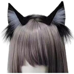 Mxdreoil Cat Ears Headband Animal Ears Fox Ears Headband Simulation Cat Cosplay Ears