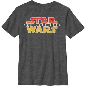 Star Wars Boys' Episode 8 Textured Logo