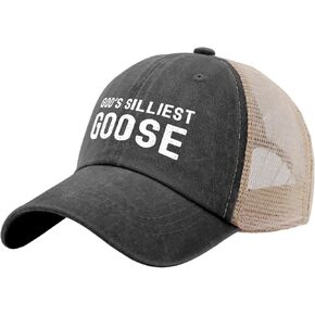 Gods Silliests Gooses Hat Trucker Hat Men Trendy Mesh Baseball Cap for Summer