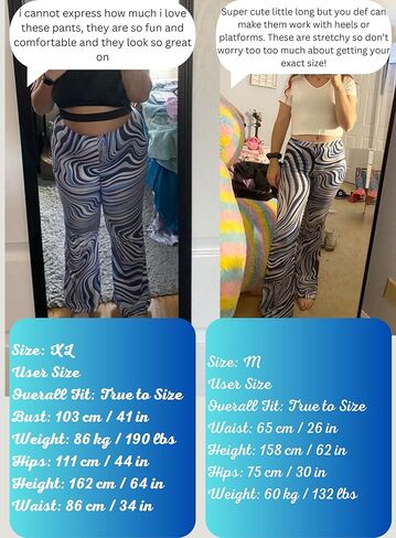 سروال رخام Rave للنساء - بناطيل بوهو مضيئة قابلة للتمدد بأرجل واسعة من السبعينيات، سراويل عالية الخصر، ملابس مهرجان الديسكو in Kuwait