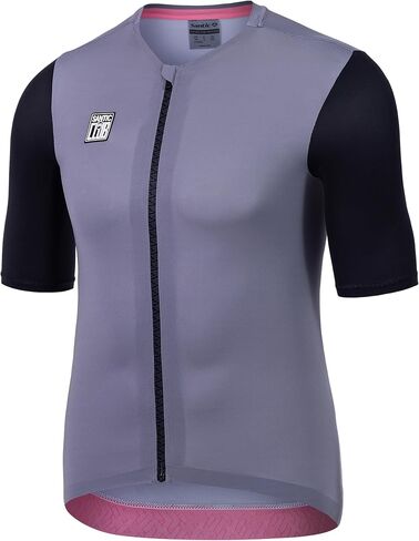 Santic Men's Cycling Jersey Road Bike Shirt Short Sleeve with 3 Rear Pockets in Saudi Arabia