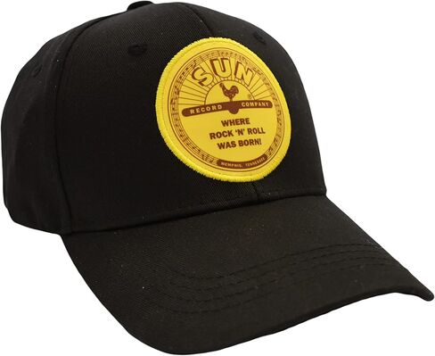 Sun Records Cap Rock N Roll Began - Mid-South Products Black, Black, One size in Saudi Arabia