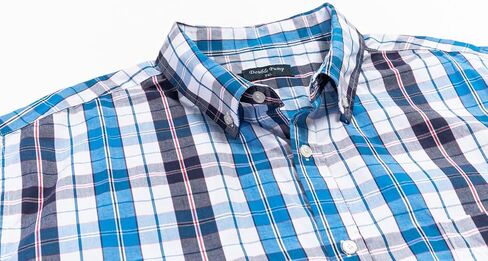 قمصان مزدوجة كبيرة وطويلة للرجال بأكمام طويلة وأزرار سفلية من مقاس XL(T) إلى 6XL (T) قطن in Kuwait