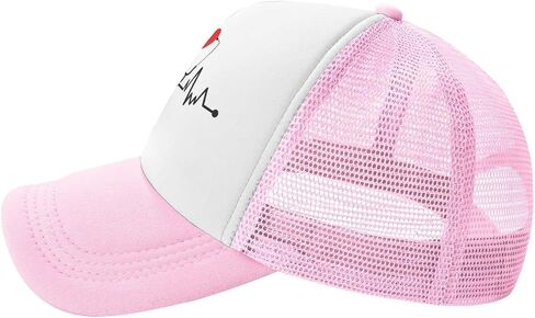 YNHXYFT Nurse Stethoscope Heartbeat Hat Mesh Cap for Men Women, Adjustable Trucker Hat Baseball Cap in Saudi Arabia