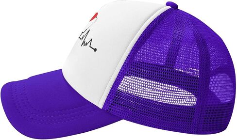 YNHXYFT Nurse Stethoscope Heartbeat Hat Mesh Cap for Men Women, Adjustable Trucker Hat Baseball Cap in Saudi Arabia
