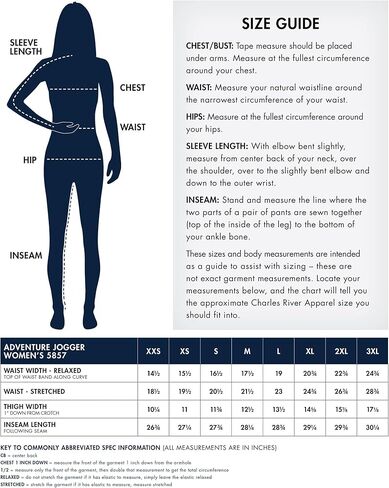 بنطال الركض المغامرات للسيدات من Charles River Apparel in Kuwait