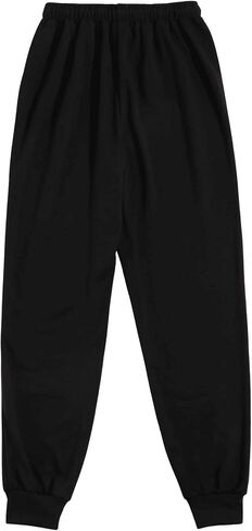 SweatyRocks المرأة مرونة الخصر Sweatpants الرسم اليوغا تجريب الركض السراويل فراشة طباعة الأسود in Saudi Arabia