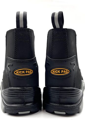 Lurewilder تشيلسي أحذية العمل الصلب تو أحذية السلامة سحب على الأحذية الجلدية مقاومة الماء ثابت مقاومة النفط تبديد in Kuwait